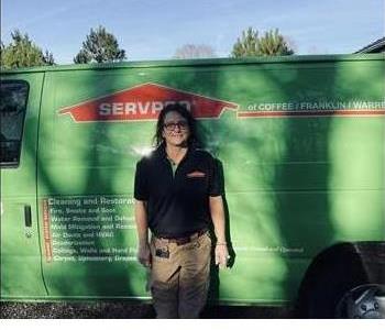Bobbie, team member at SERVPRO of Bedford, Lincoln, Marshall and Moore Counties