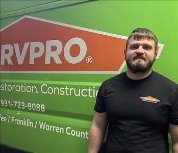 Jordan, team member at SERVPRO of Bedford, Lincoln, Marshall and Moore Counties